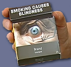 Pic: Australian Cigarette Packet