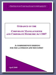 Just one of the key documents produced by the CCA in its 10 years of service to workers