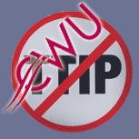 Pic: CWU says No to TTIP