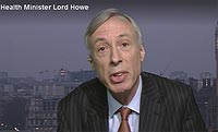Lord Howe speaking on Channel 4 News