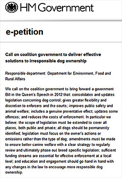click here to sign the e-petition