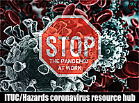 Pic: click to go to Hazards Campaign Covid Hub