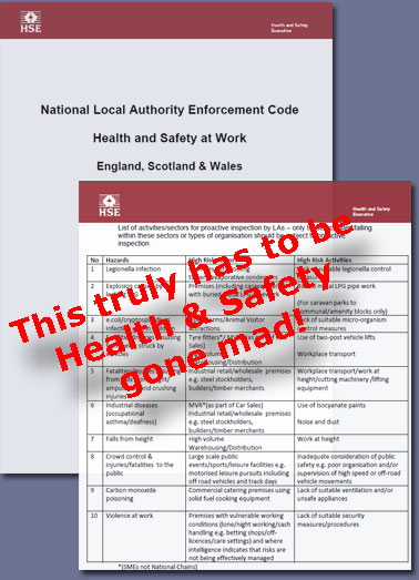 Pic: Local Authroity enforcement code - click to download from E-Library