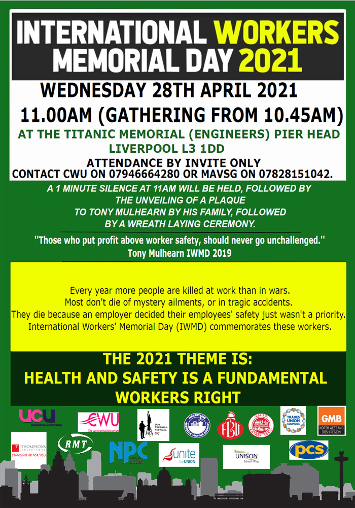 Pic: IWMD 21 Liverpool Event poster