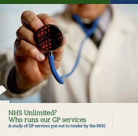 Image: Who runs the NHS report - click to download from the E-Library