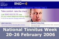 RNID - Tinnitus Week