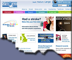 Annualy, 150,000 people in the UK have a stroke - Click here to learn more!