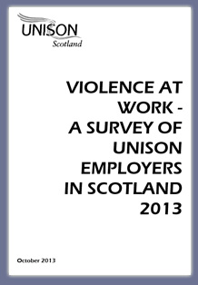 Pic: UNISON survey - Click the pic to download report from the E-Library
