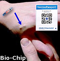 image: Covid passport in bio-chip