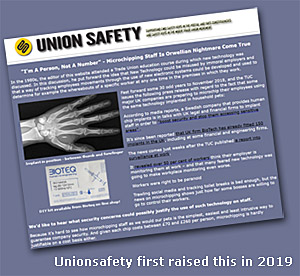 Image: unionsafety article in 2019