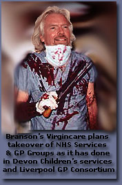 Branson aims to take over GP consortiums & NHS care services