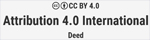 image: Attribution 4.0 International License - click to check license