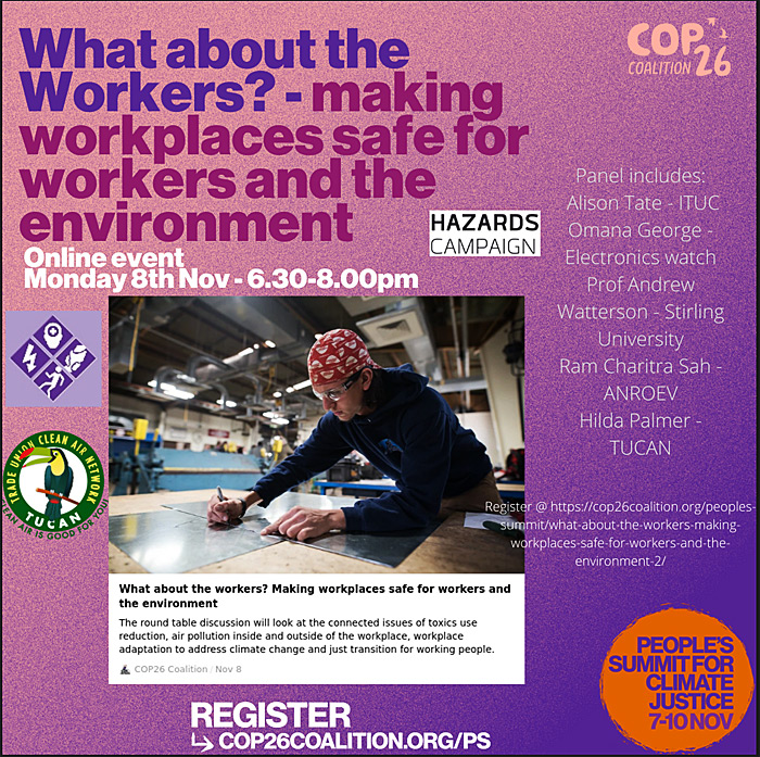 Image: COP26 peoples event - click to register
