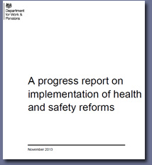 Pic: cover of progress report - click to download it in pdf format