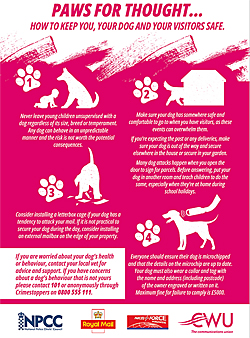 image: Dog Attacks awareness poster