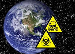 Pic: Earth Bio-Hazard Logo