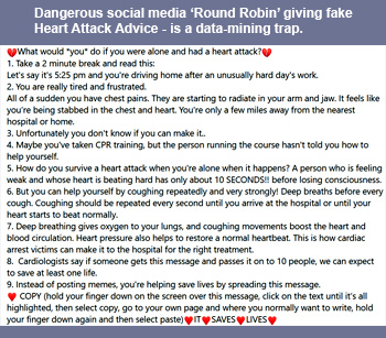 image: dangerous round robin in social media