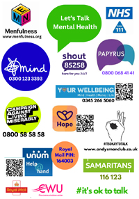 image: Mental Health Contact Support - click to downlaod and print