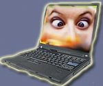Pic: Cross-eyed laptop