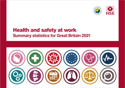 Image: HSE workplace injuries stats 2021