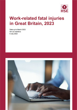 image: HSE Fatal Injuries Stats for GB 2022/23
