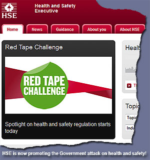 HSE promotes Red Tape attack on H&S