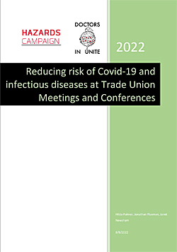 Image: Reducing Risk of Covid-19 booklet for Trade Unions - click the pic to download