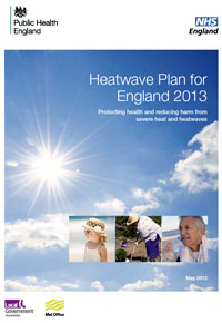 Pic: Heatwave 2013 plan - click to download from the E-library