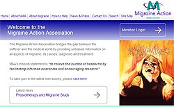 Migraine Association Website
