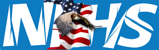 Pic: American eagle on NHS Logo