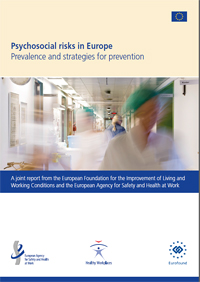 Pic: Psychological risks in Europe report cover - click to download the report