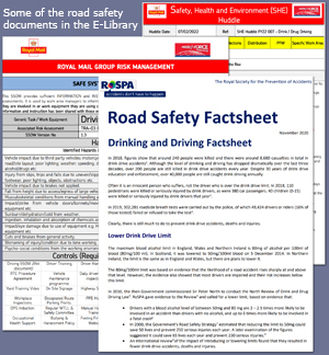 Image: Road Safety documents available from the E-Library