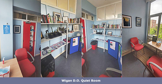 Pic: Wigan Do quiiet room